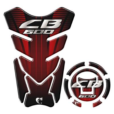 Adesivo Protetor Tanque E Bocal Honda Cb 600 + 2018 Vermelho