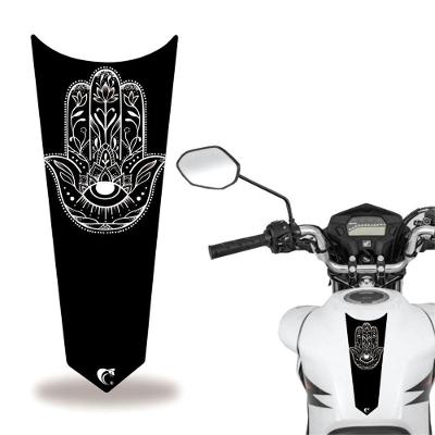 Adesivo Faixa Gravata Tanque Moto Cg 160 125 Titan Fan Rosa