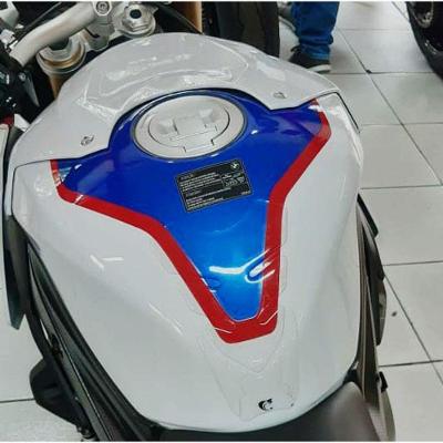 Protetor De Tanque Adesivo Moto Cg Twister Cb Factor Fazer Gsx-S Transparente Neutro Transparente