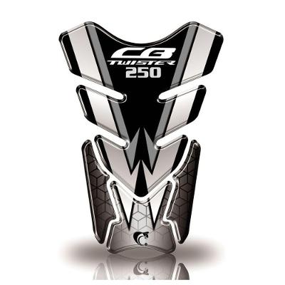 Protetor De Tanque Adesivo Moto Honda Cb Twister 250 Preto