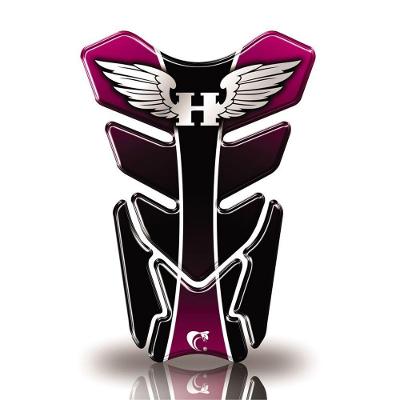 Protetor De Tanque Adesivo Moto Cb Twister Cg Honda Asa Rosa