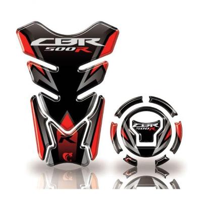 Adesivo Protetor Tanque E Bocal Honda Cbr 500R Vermelho Vermelho