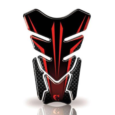 Protetor De Tanque Adesivo Listra, Moto Honda, Yamaha E Suzuki Vermelho