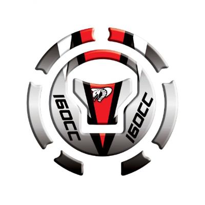 Adesivo Bocal Cb Twister Cg Titan / Fan / Start 160 +2018 Cinza