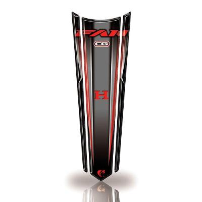 Adesivo Faixa Gravata Tanque Moto Resinado Fan