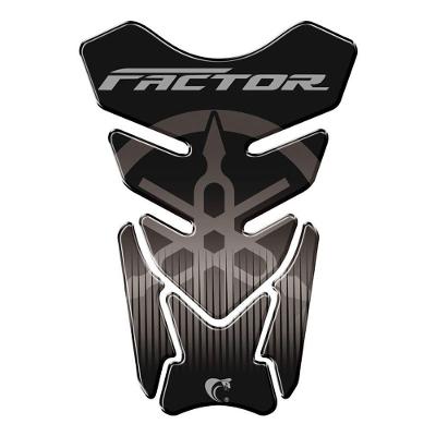 Protetor De Tanque Adesivo Moto Yamaha Factor Preto Preto