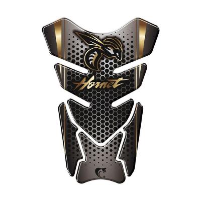 Adesivo Resinado Protetor De Tanque Honda Hornet Preto