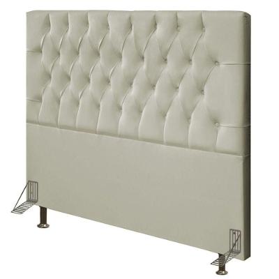 Cabeceira Cama Box Casal 140cm Diamante D10 Corano Bege