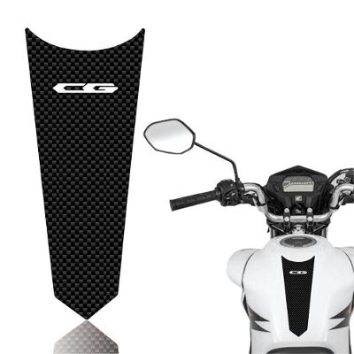 Adesivo Faixa Gravata Tanque Moto Cg 125/150/160 Titan Fan Start Carbono