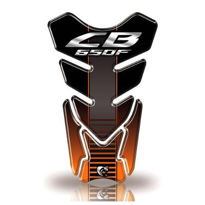 Protetor De Tanque Adesivo Resinado Honda Cb 650 F Laranja