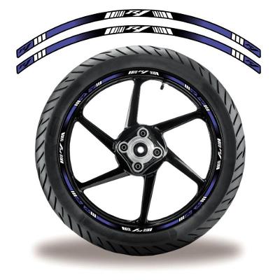 Friso De Roda Adesivo Refletivo Yamaha R1 Azul Azul