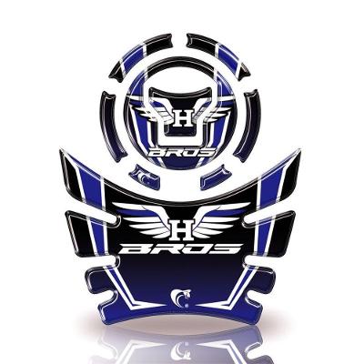 Protetor Tanque E Bocal Moto Honda Acima 2018 Bros Azul Azul