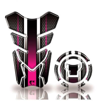 Adesivo Protetor Tanque E Bocal Honda Acima 2018 Carbono Pink