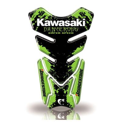 Protetor De Tanque Adesivo Moto Kawasaki Verde