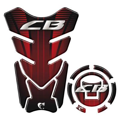 Adesivo Protetor Tanque E Bocal Honda Cb Ano Acima 2018 Vermelho