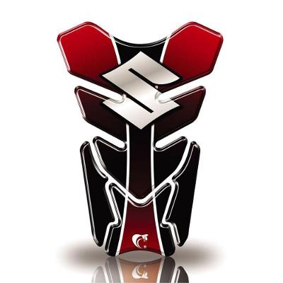 Protetor De Tanque Adesivo Suzuki Vermelho