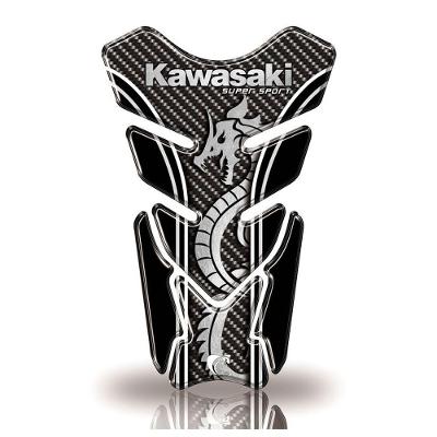 Protetor De Tanque Adesivo Moto Kawasaki Cor Preto