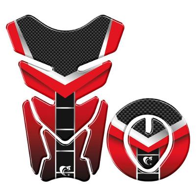 Protetor Tanque E Bocal Adesivo Moto Honda Até 2017 Vermelho Cor Vermelho
