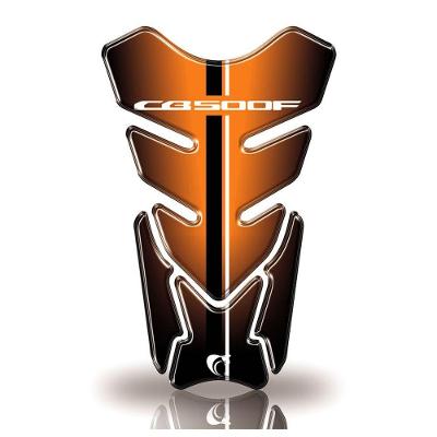 Protetor De Tanque Adesivo Moto Honda Cb 500F Cor Laranja