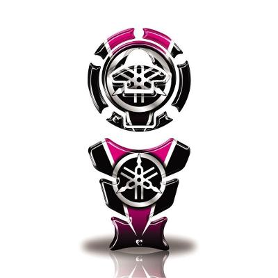 Kit Protetor Tanque Moto Yzf-R3 Mt Tenere Yamaha Rosa Cor Rosa