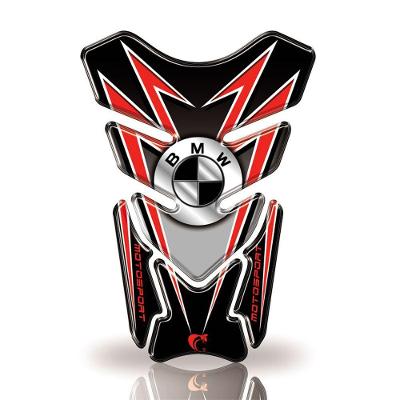 Protetor De Tanque Adesivo Moto Bmw -Motosport Vermelho