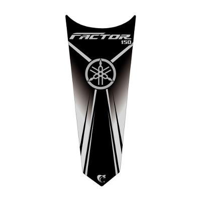 Adesivo Faixa Gravata Tanque Moto Yamaha Factor 150 Cor Preto