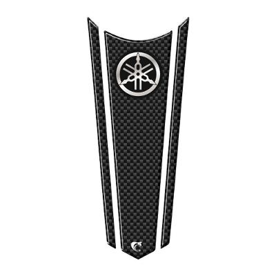 Adesivo Faixa Gravata Resinado Tanque Moto Yamaha Carbono Diapasão Carbono