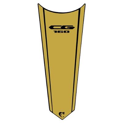 Adesivo Faixa Gravata Tanque Moto Cg Titan 125/150/160 Dourado Cor Cg 150