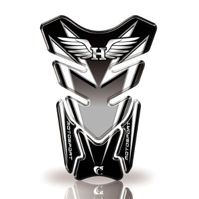 Protetor De Tanque Adesivo Moto Honda -Motosport Cinza