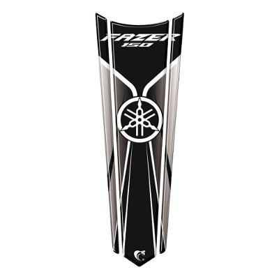 Adesivo Gravata Tanque Moto Resinado Fazer 150 Preto