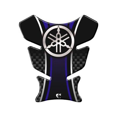 Adesivo Protetor De Tanque Moto Yamaha Diapasão Cor Azul