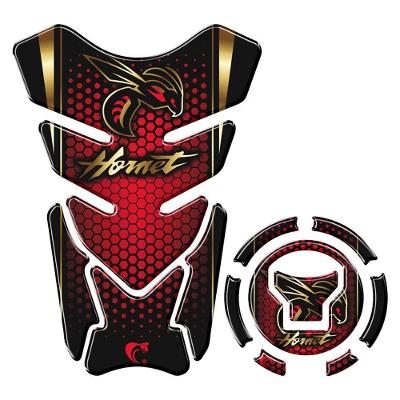 Adesivo Protetor Tanque E Bocal Honda Hornet Ano + 2018 Cor Vermelho
