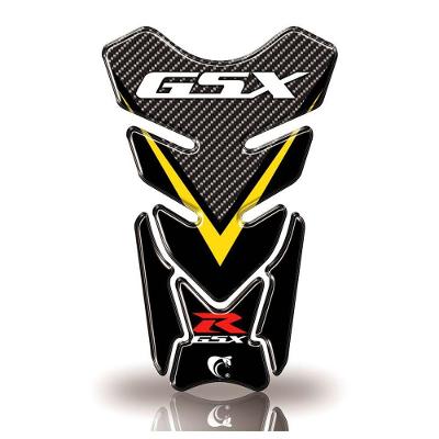 Protetor De Tanque Adesivo Moto Suzuki Gsx Cor Amarelo