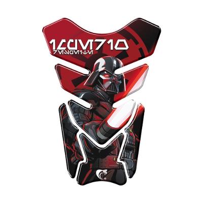 Protetor De Tanque Adesivo Moto Honda Yamaha Suzuki Star Wars Darth Vader Vermelho