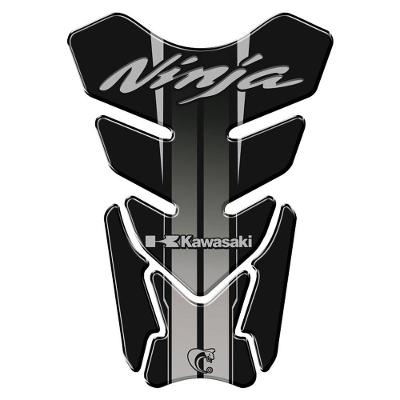 Protetor De Tanque Adesivo Moto Kawasaki Ninja Preto Cor Transparente