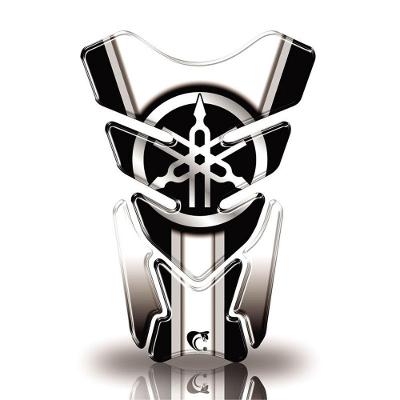 Protetor De Tanque Adesivo Moto Factor Fazer Yamaha Diapazão Branco