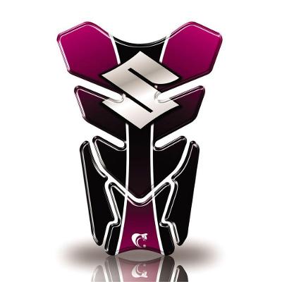 Protetor De Tanque Adesivo Moto Suzuki Rosa Rosa