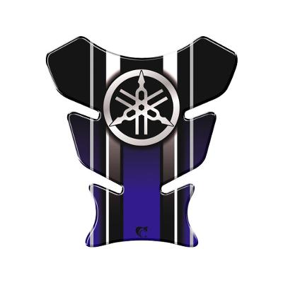 Adesivo Protetor De Tanque Moto Yamaha Diapasão Azul
