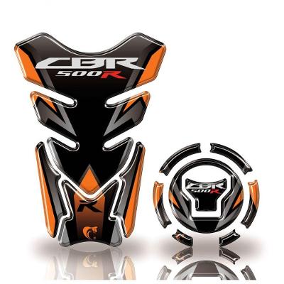 Adesivo Protetor Tanque E Bocal Honda + 2018 Cbr 500R Laranja