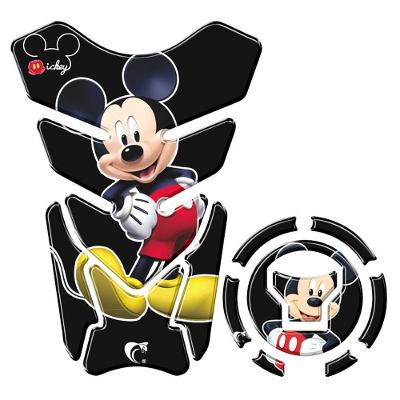 Adesivo Protetor Tanque E Bocal Honda + 2018 Mickey Preto