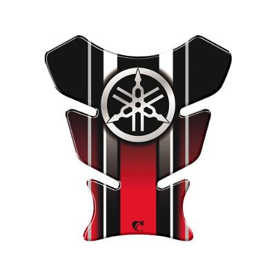Adesivo Protetor De Tanque Moto Yamaha Diapasão Vermelho