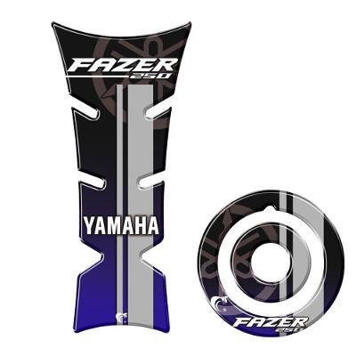 Adesivo Protetor Tanque E Bocal Moto Yamaha Fazer 250 Preto