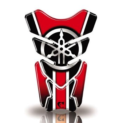 Protetor De Tanque Adesivo Moto Factor Fazer Yamaha Diapazão Vermelho