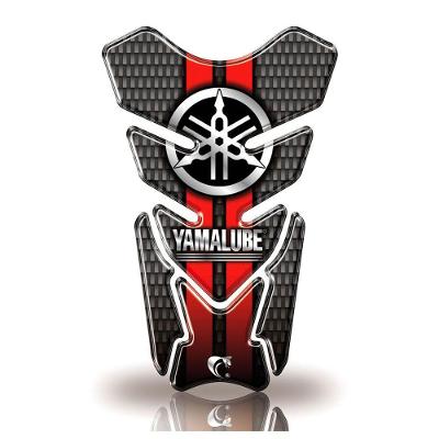 Protetor De Tanque Adesivo Moto Yamaha Acima 500 Vermelho