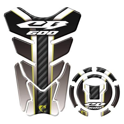 Kit Adesivo Protetor Tanque E Bocal Honda Cb 600 + 2018 Preto Preto