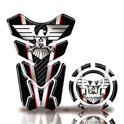 Kit Protetor Tanque Adesivo Moto Honda Acima 2018 Preto