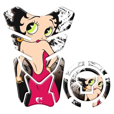 Adesivo Protetor Tanque E Bocal Honda + 2018 Betty Boop Rosa