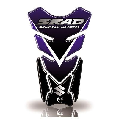 Protetor De Tanque Adesivo Moto Suzuki Srad Azul