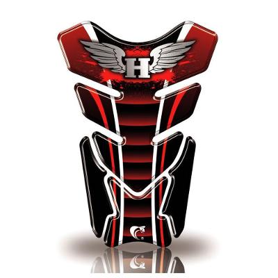 Protetor De Tanque Adesivo Moto Honda Asa Vermelho