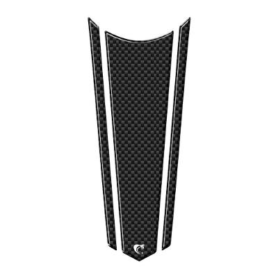 Adesivo Faixa Gravata Resinado Tanque Moto Honda Carbono Carbono